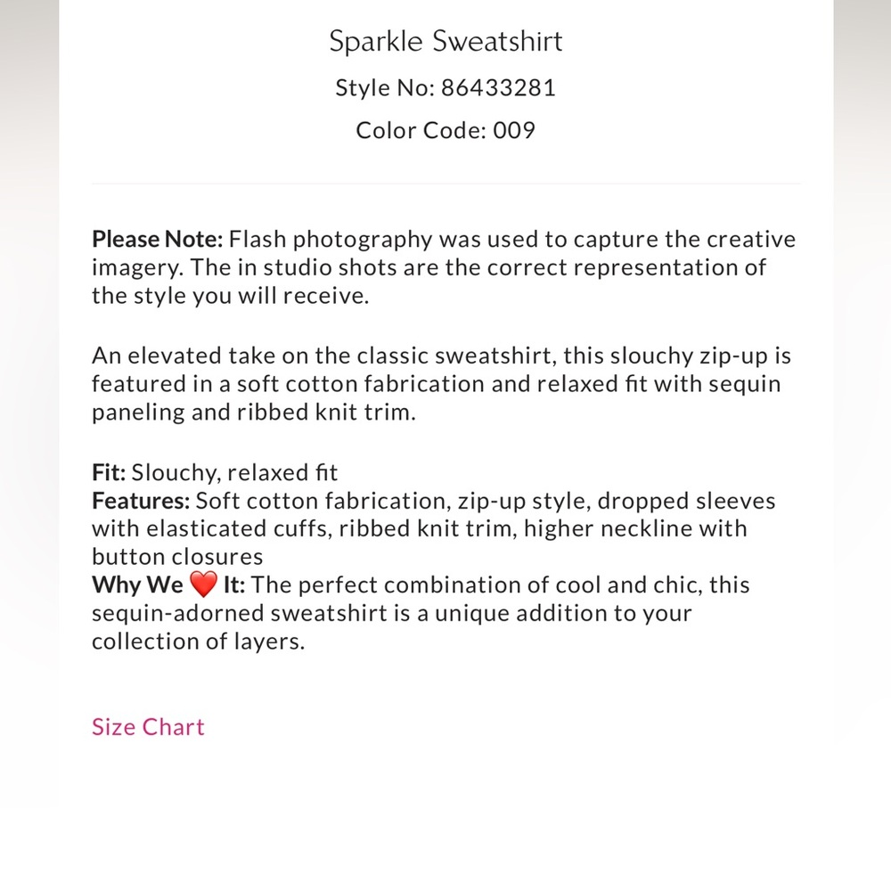 Free People Sparkle Sweatshirt Jacket - Size M - Picture 6 of 10